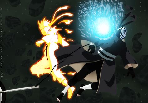 Naruto vs Obito by Advance996 on DeviantArt