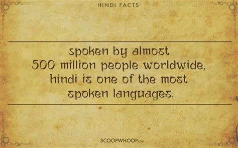 11 Amazing Facts About Hindi That We Bet You Didnt Know