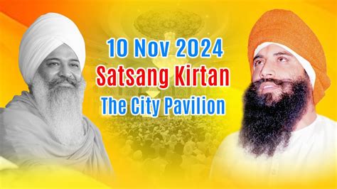 Live Satsang Kirtan Romford 10 Nov 2024 Sant Trilochan Darshan