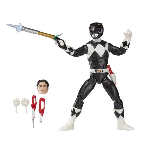 Power Rangers Lightning Collection Mighty Morphin Power Rangers Black Ranger 6 Inch Premium