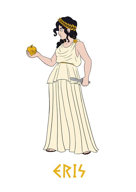 Eris Goddess Of Discord Greek Mythology