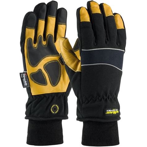 Maximum Safety Thinsulate Lined Waterproof Winter Work Gloves 2X-Large