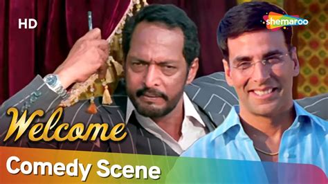 Best Of Comedy Scenes Movie Welcome Paresh Rawal Akshay Kumar