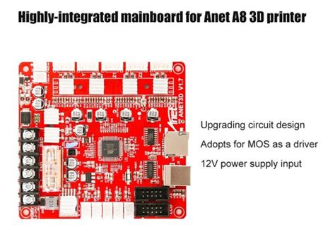 Anet A1284 Base V1 7 Placa De Control Madre Base Cuotas Sin Interés