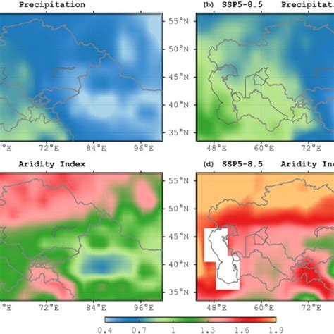 Multi Model Ensemble Mean Frequency Of A B Precipitation Based And Download Scientific