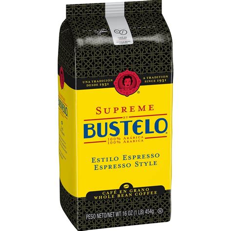 Supreme By Bustelo Whole Bean Coffee