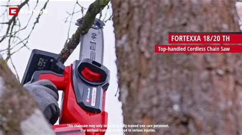 Fortexxa Th Top Handled Cordless Chain Saw