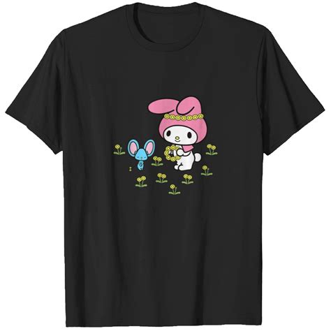 melody flower crown  shirts mens heavyweight  shirt  black sold