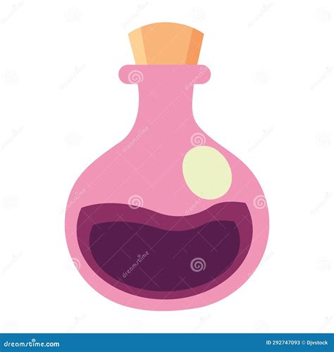 Halloween Cute Bottle Poison Stock Vector Illustration Of Design