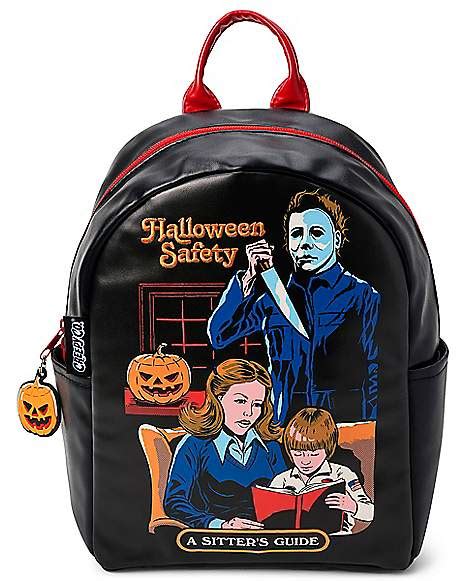 Michael Myers Halloween Safety Mini Backpack Steven Rhodes Spencers