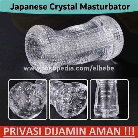 Promo Japanese Crystal Cup Alat Bantu Pijat Dewasa Pria Flash Snail Cup