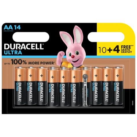 Pile Alcaline Lr Aa V Ultra Power Duracell Le Lot De Piles