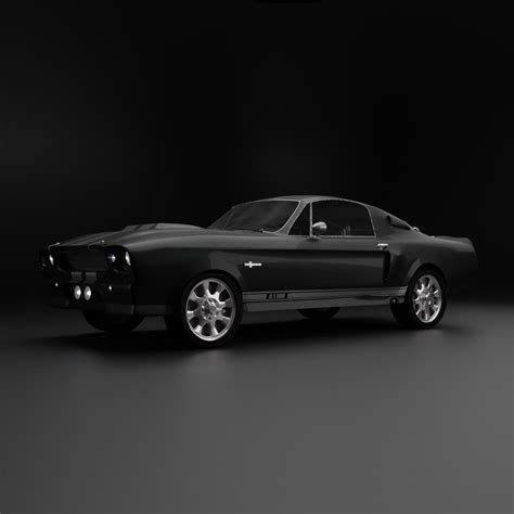 Mustang Gt Shelby Free Modern Cars Models Blenderkit