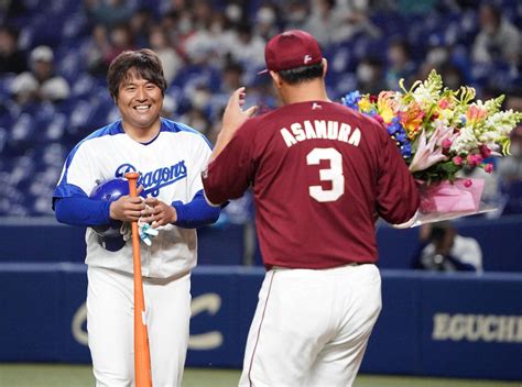 【中日】平田良介氏が引退セレモニー「死に物狂いだったけど思い出もらった」本拠地に涙の別れ プロ野球写真ニュース 日刊スポーツ