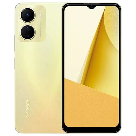 Golden Vivo Y16 Drizzling Gold RAM 3GB 32GB 6 51 13MP Camera Unlocked