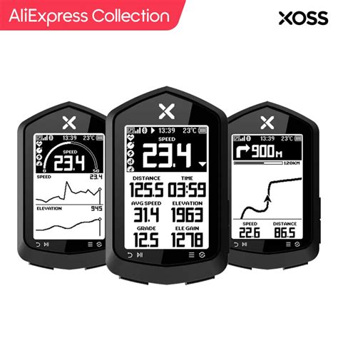 XOSS NAV Bike Computador Mapa de Navegação Velocímetro Ciclismo Sem