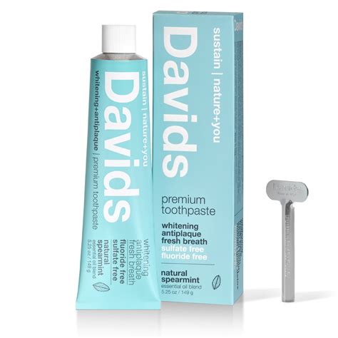 Davids Premium Toothpaste Spearmint Oz Vitacost