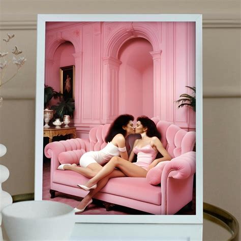 Erotique Lesbian Art Etsy