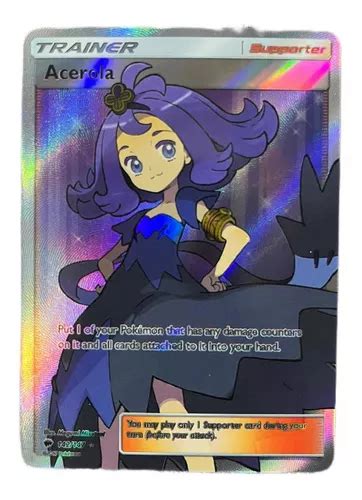 Pokemon Tcg Trainer Acerola Carta Meses Sin Interés