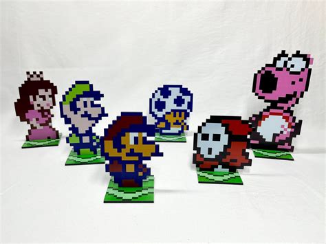 Super Mario Bros 2 Sprites Nintendo Video Game Inspired - Etsy