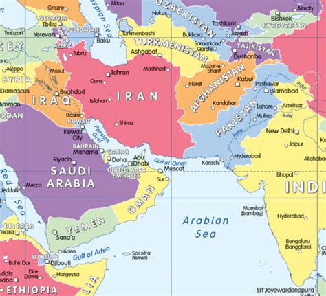 Colour Blind Friendly Political Map Of The World Cosmographics Ltd