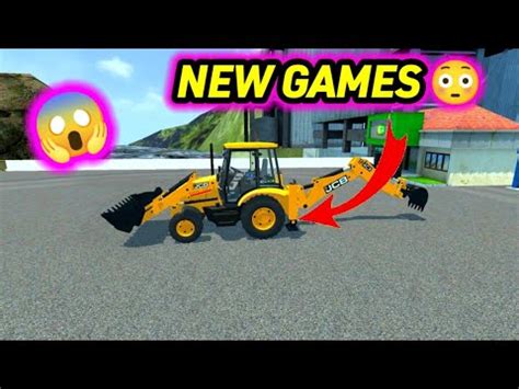 Euro Truck Jcb Dx Backhoe Loader Bull Dozzer Simulation Game Youtube