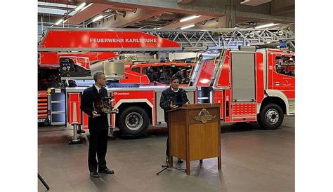 Rosenbauers 1 000th XS Aerial Ladder For Karlsruhe Fire Department