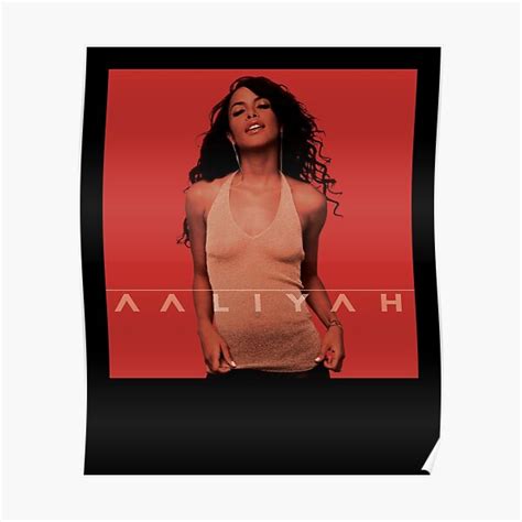 "Aaliyah Aaliyah Album Cover" Poster for Sale by porrashilkd | Redbubble