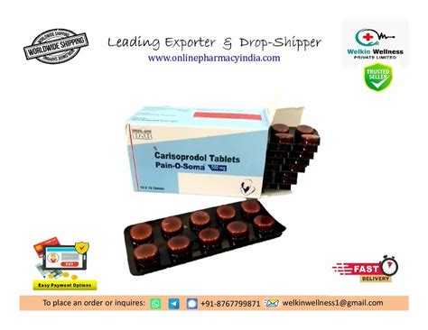 Carisoprodol Mg Tablets At Rs Stripe In Nagpur Id