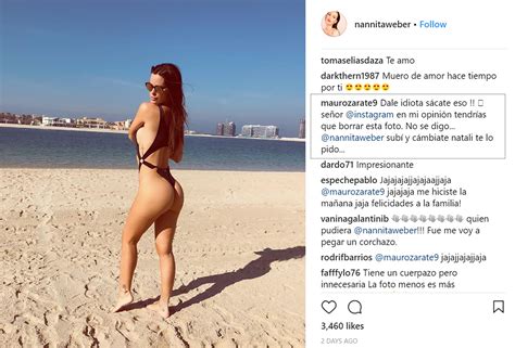 El polémico mensaje de Mauro Zárate por unas fotos hot de Natalie Weber Infobae