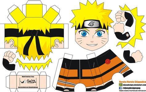 Naruto Uzumaki Naruto Anime Papercraft Naruto Uzumaki Origami