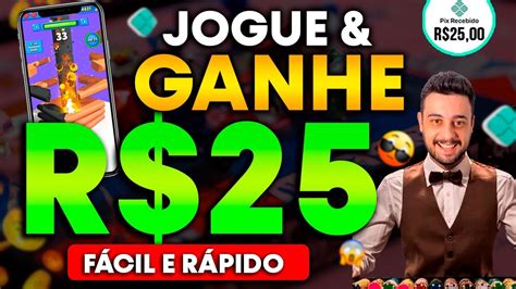 Ganhe R25 Nesse Novo App De Jogo Que Ganha Dinheiro De Verdade Em 2023 Youtube