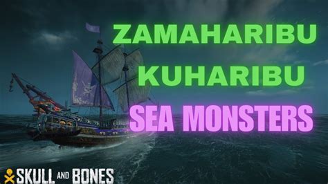 Monster Teeth And Scales Solo Kuharibu And Zamaharibu Sea Monsters