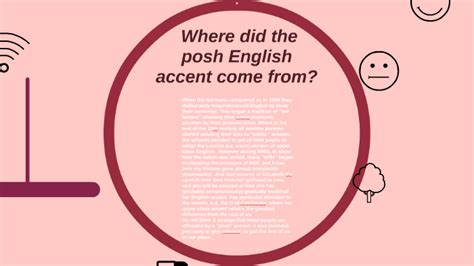 The Posh English Accent By Ramis Shawaliev On Prezi