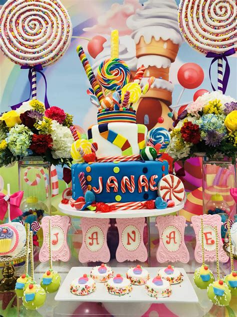 Candyland Birthday Party Ideas Photo 1 Of 15 Catch My Party