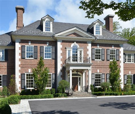 Classic Georgian Traditional Exterior Other By Vanderhorn Architects Houzz