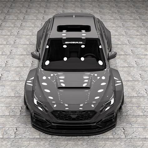 2022 Subaru Wrx With Black Body Kit Mods 58 Off