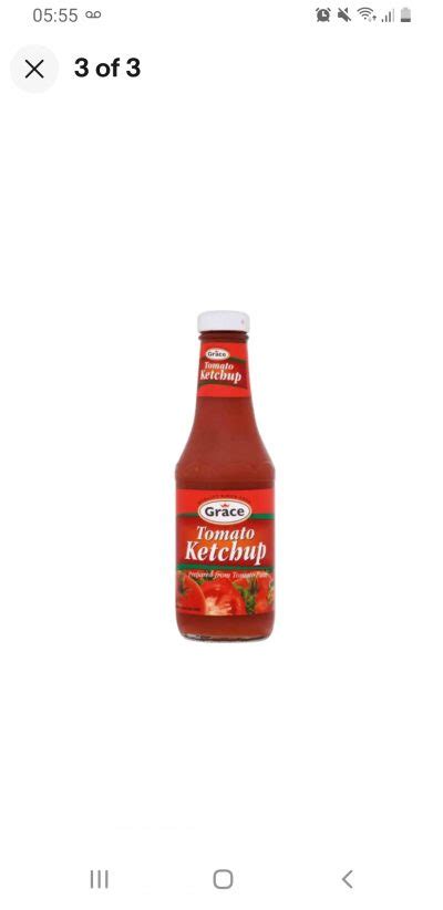 Grace Jamaican Tomato Ketchup 385g Original And Hot Flavours