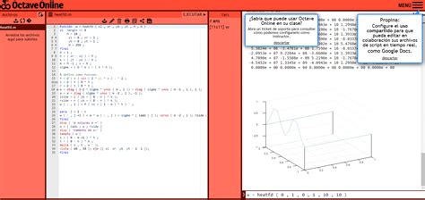 Matlab Ecuacion Del Calor Matlab Vs Octave