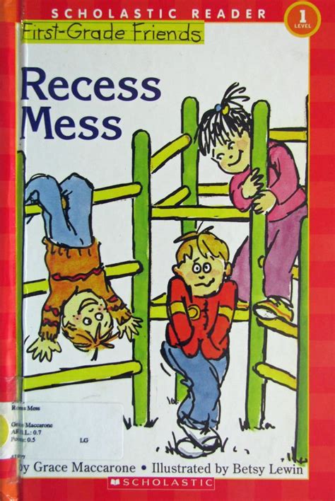 Amazon Recess Mess Level 1 First Grade Friends Maccarone Grace