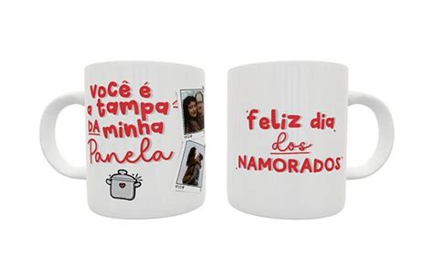 Caneca Cer Mica Dia Dos Namorados Voc A Tampa Da Minha Panela