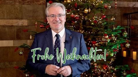 Weihnachtsgrüße von Oberbürgermeister Marc Buchholz 2023 YouTube