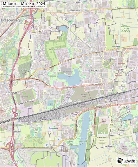 2024 Urbanfile Milano Mappa Segrate Urbanfile