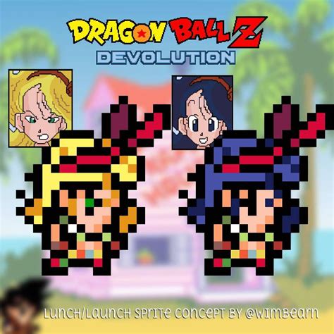 Lunchlaunch Dragon Ball Devolution Sprite Concept By Wimbearn On