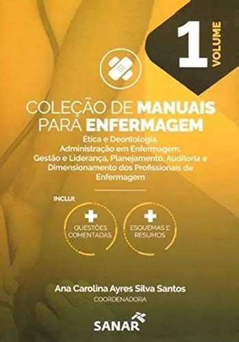 Coleção De Manuais Para Enfermagem Vol 1 1ª Ed Ana