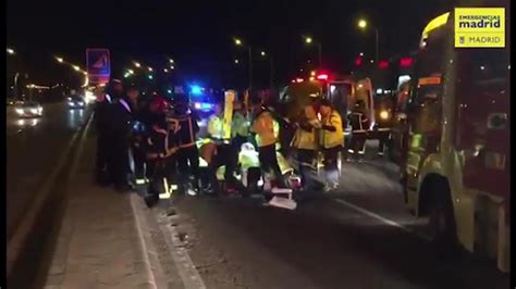 Un Accidente En Villaverde Deja Un Herido Grave De A Os