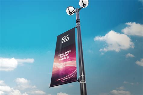 Lamp Post Banner Mock Up On Behance