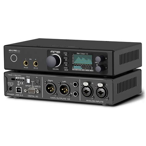 Rme Adi Pro Fs R Black Edition Digital Converter