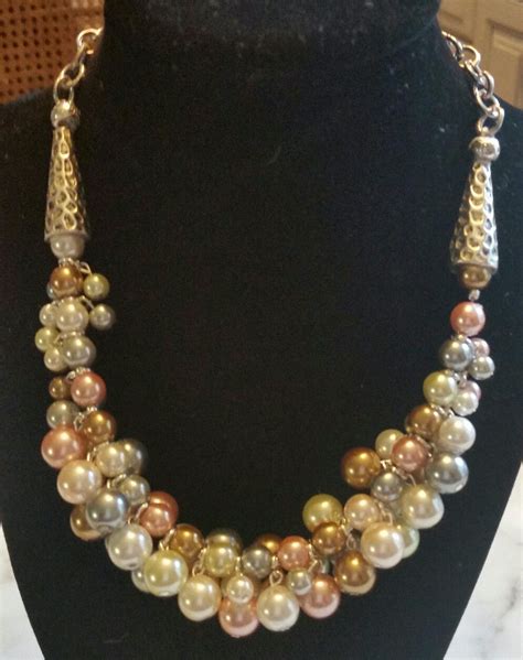 Stunning Multicolor Pearls Necklace For Women