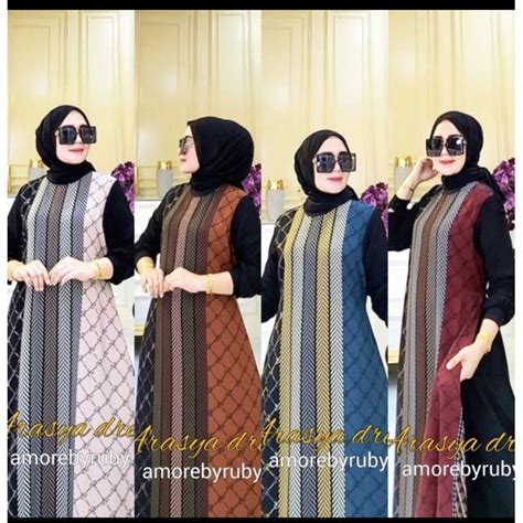 Jual Arasya Dress Amore By Ruby Amore By Ruby Gamis Amore Ruby